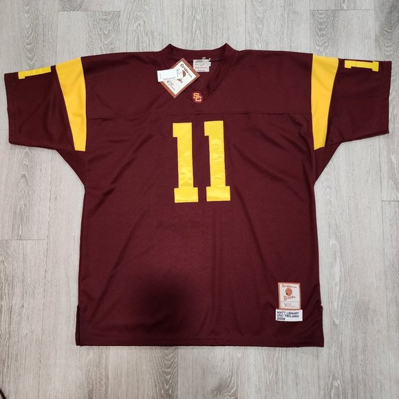 NWT Vintage Sportswear Gridiron Greats Matt Leinart USC Trojans 05 Jersey SZ 54 - Picture 1 of 5